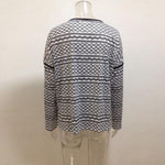High Quality Women Loose Stripe Blouse