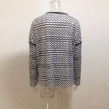 High Quality Women Loose Stripe Blouse
